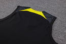 Kit Treino PSG - Black + Yellow Edition