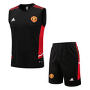 Kit Treino Manchester United - Black Edition