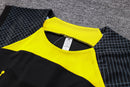Kit Treino PSG - Black + Yellow Edition