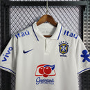 Camisa Brasil POLO - White Edition