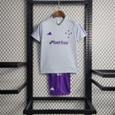 Kit Infantil Cruzeiro 23/24 - Training Grey Edition