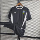 Camisa Retrô Brasil 2002 - Black Goalkeeper Edition