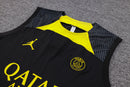 Kit Treino PSG - Black + Yellow Edition