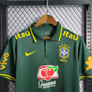 Camisa Brasil POLO - Dark Green Edition