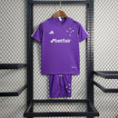 Kit Infantil Cruzeiro 23/24 - Training Purple Edition